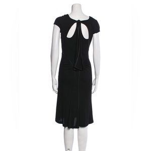 STUNNING ZAC POSEN Black Sheath Dress!